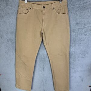 Spier & Mackay Handmade Pants 36x31 Khaki Straight‎ Leg Cotton Contemporary